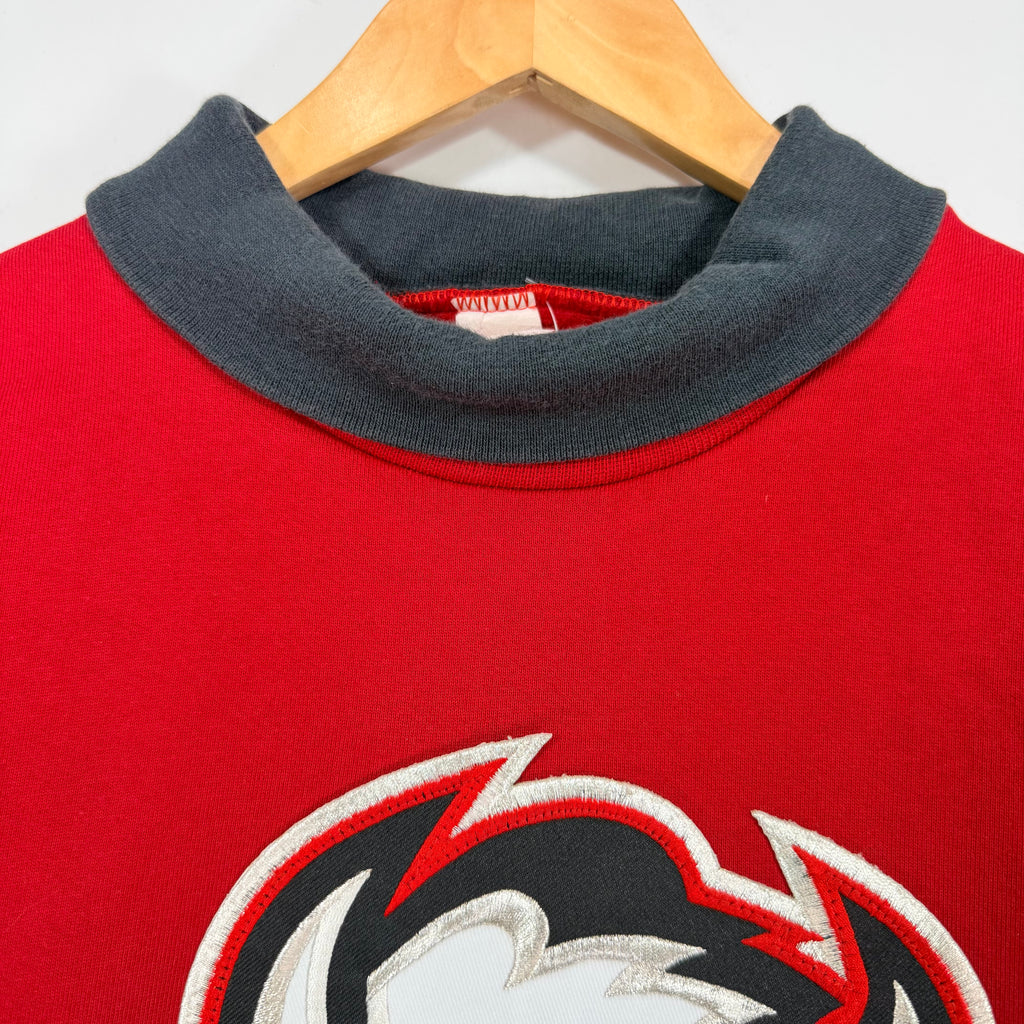 Vintage Buffalo Sabres Turtleneck  Sweatshirt Large