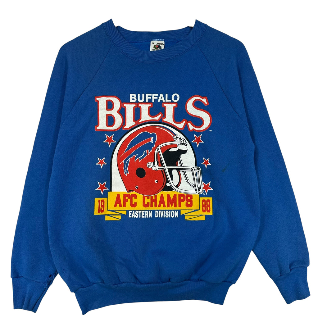 Vintage Buffalo Bills 1988 Division Champs Sweatshirt Medium
