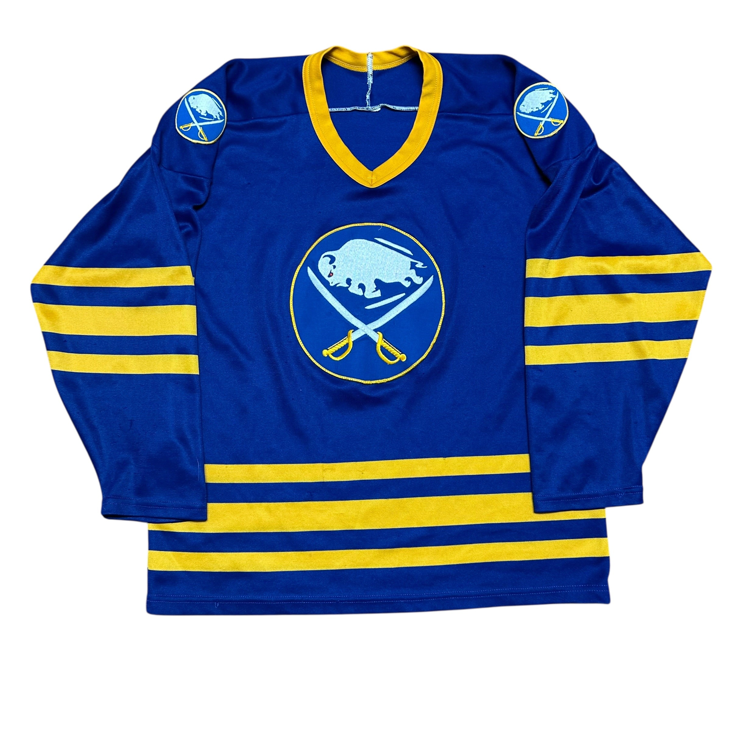 Vintage Buffalo Sabres 1980s Jersey Shirt Large