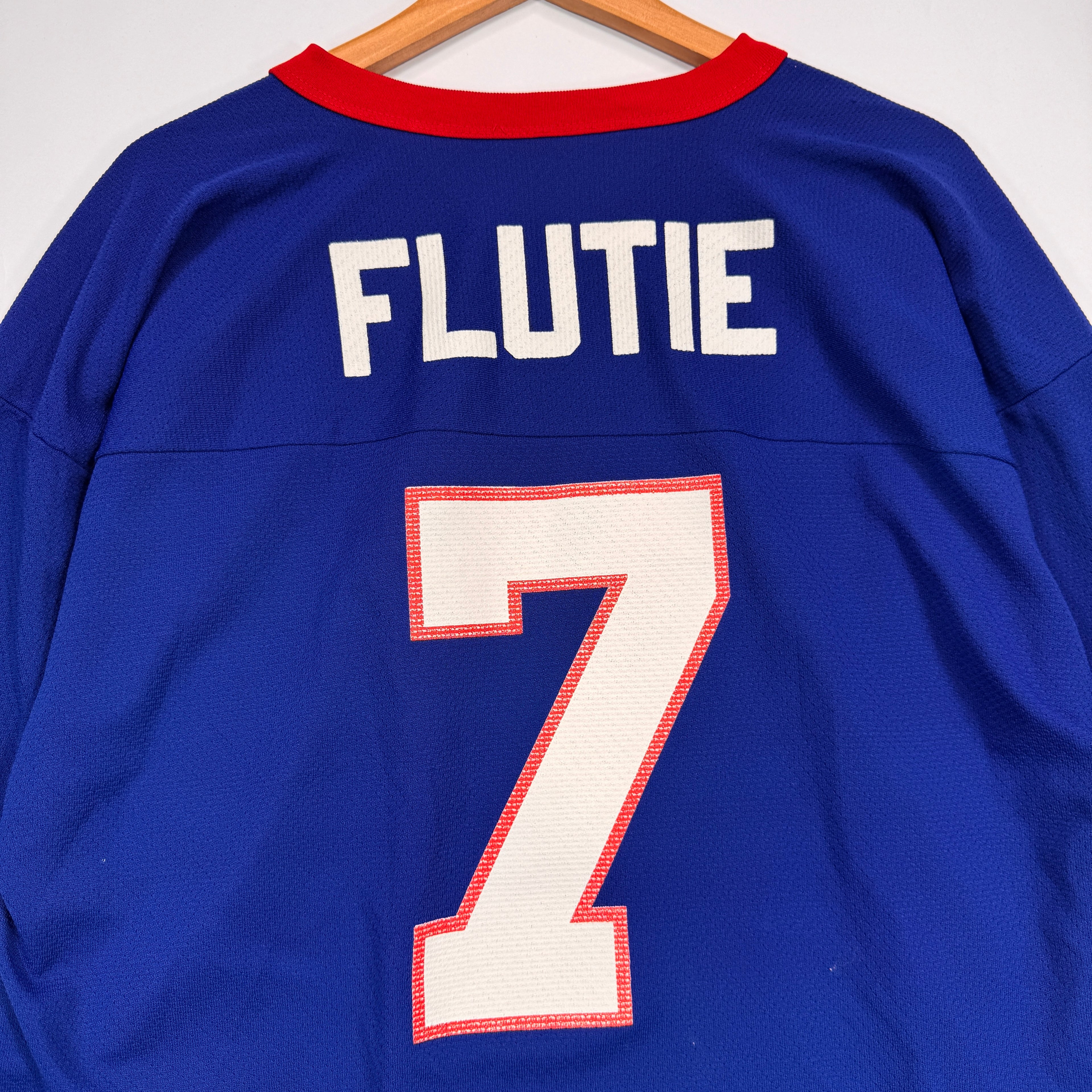 Vintage Buffalo Bills Flutie #7 Jersey Shirt Large