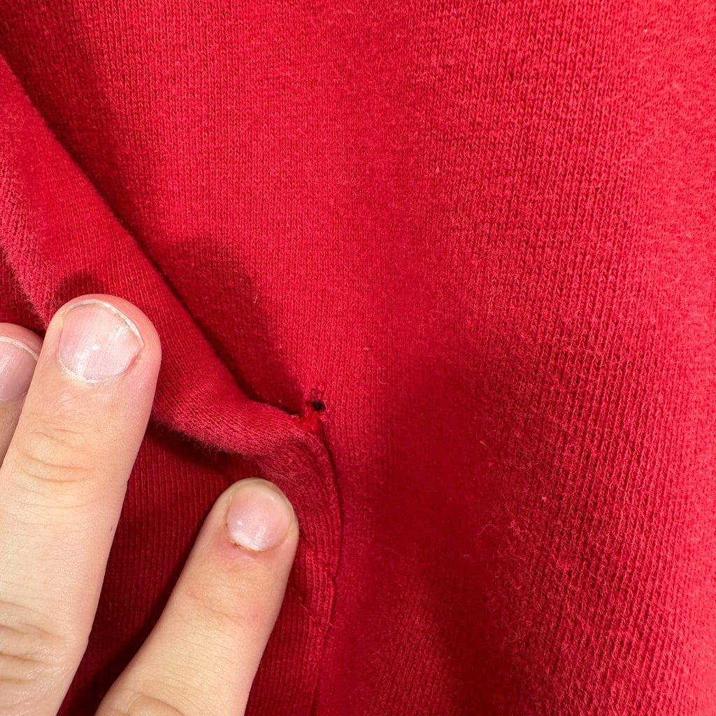 Vintage Adidas Boston Red Sox Hoodie Sweatshirt Medium