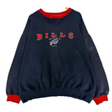 Vintage Buffalo Bills Embroidered Crewneck Sweatshirt XXL