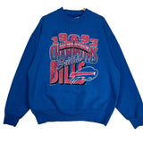 Vintage Buffalo Bills 1993 Division Champs Crewneck Sweatshirt XL
