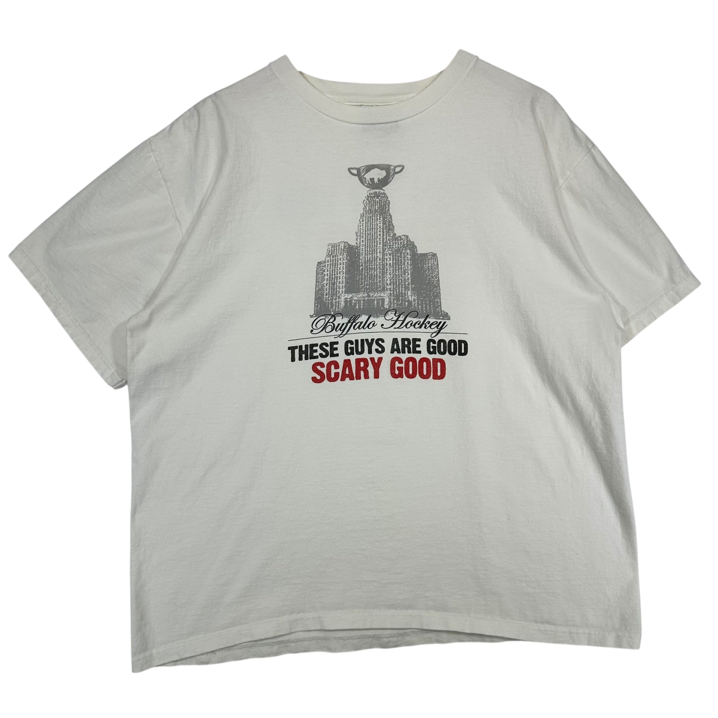 Vintage Buffalo Sabres Rick Jeanneret Shirt Large