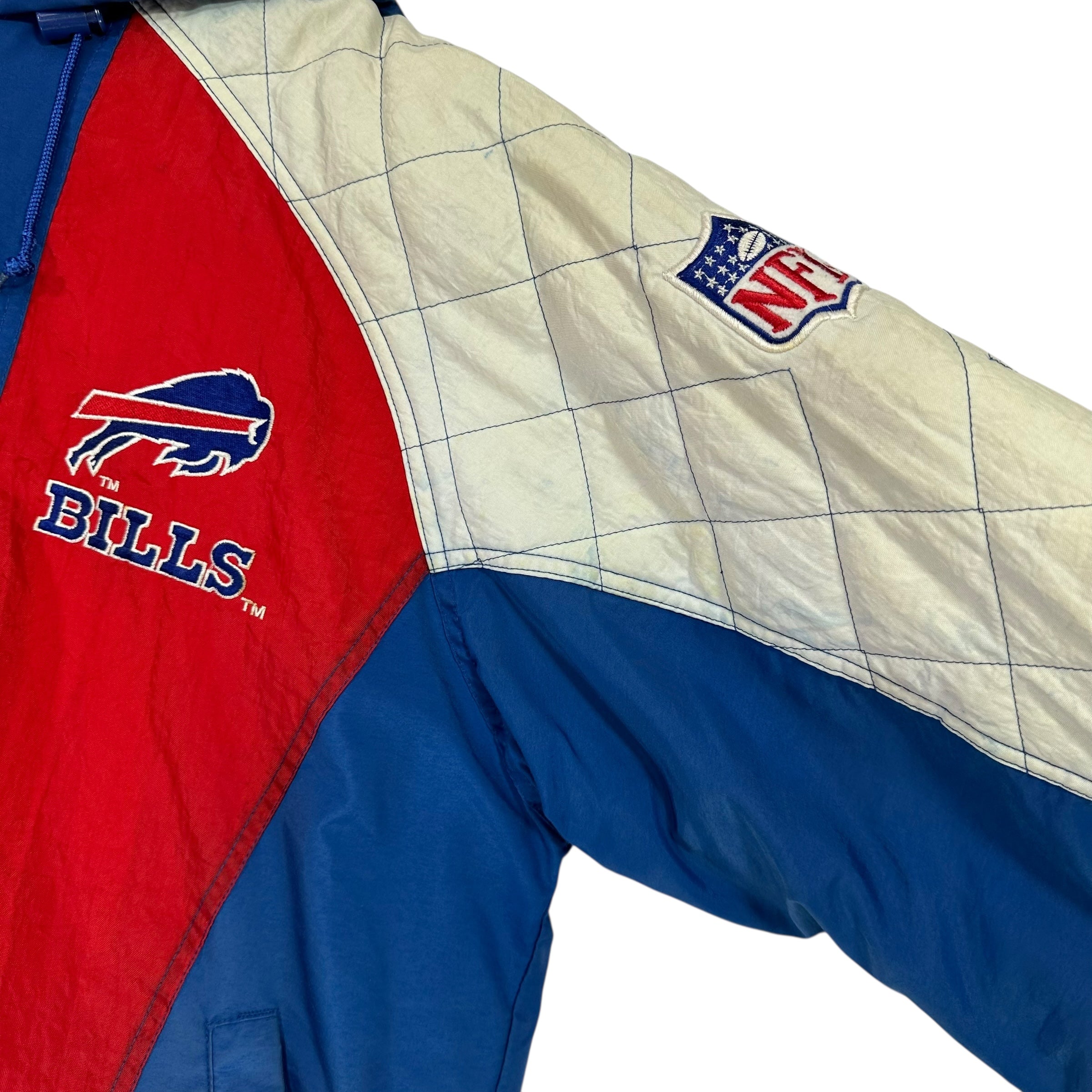 Vintage Buffalo Bills Starter Puffer Jacket Large