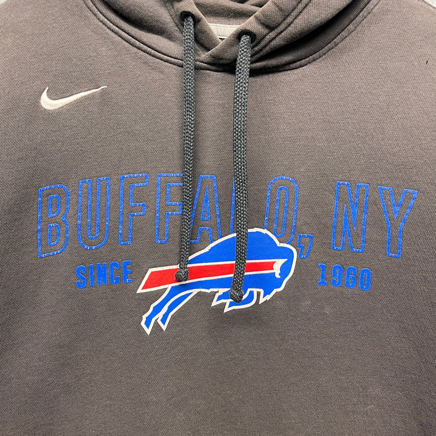 Vintage Buffalo Bills Nike Hoodie Sweatshirt Medium