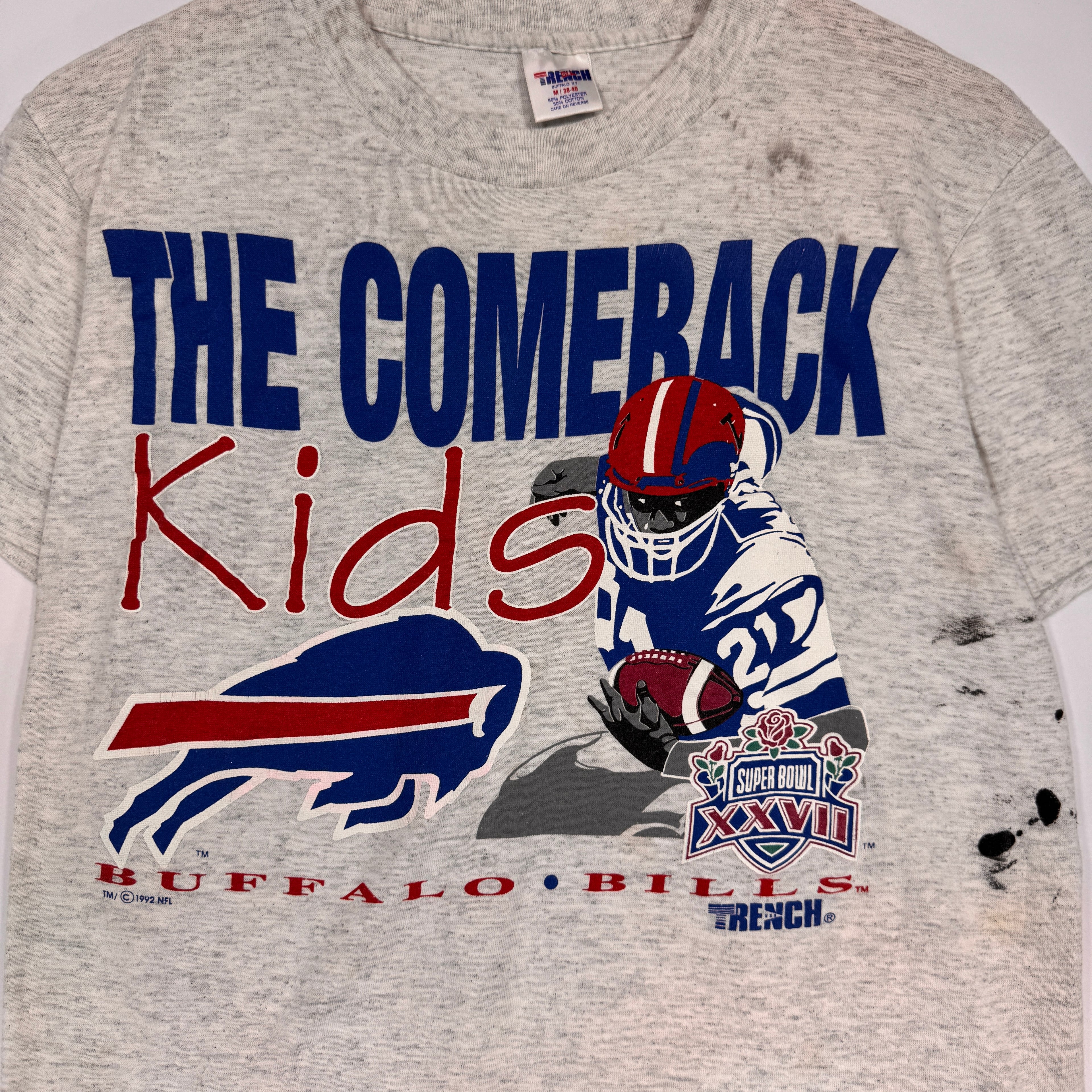 Vintage Buffalo Bills Comeback Kids Shirt Medium