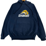 Vintage Buffalo Sabres Embroidered Hoodie Sweatshirt XL