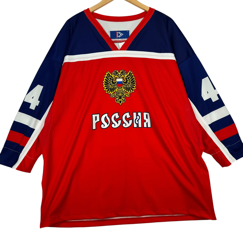 Vintage Buffalo Sabres Alexei Zhitnik Russian Olympic Jersey XXL