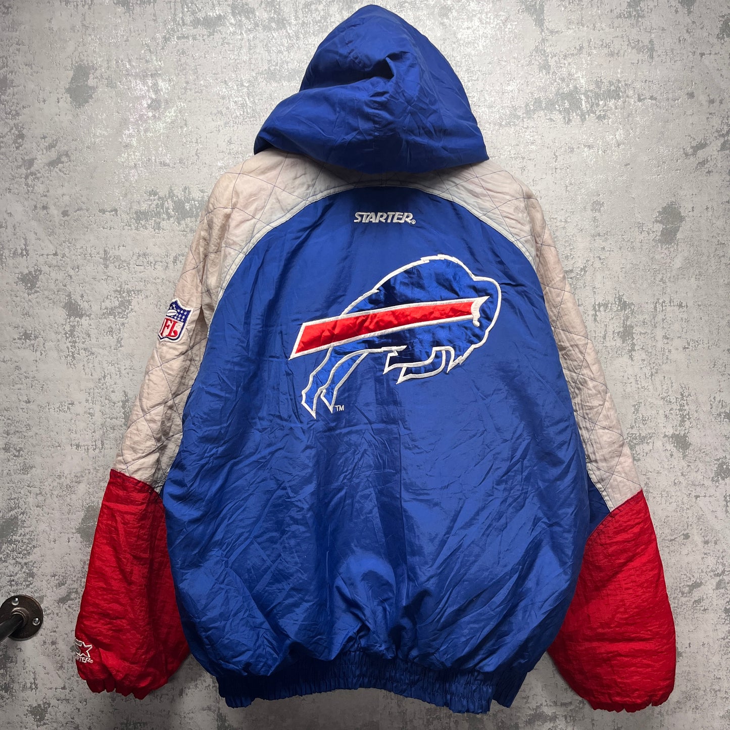 Vintage Buffalo Bills Starter Puffer Jacket XL