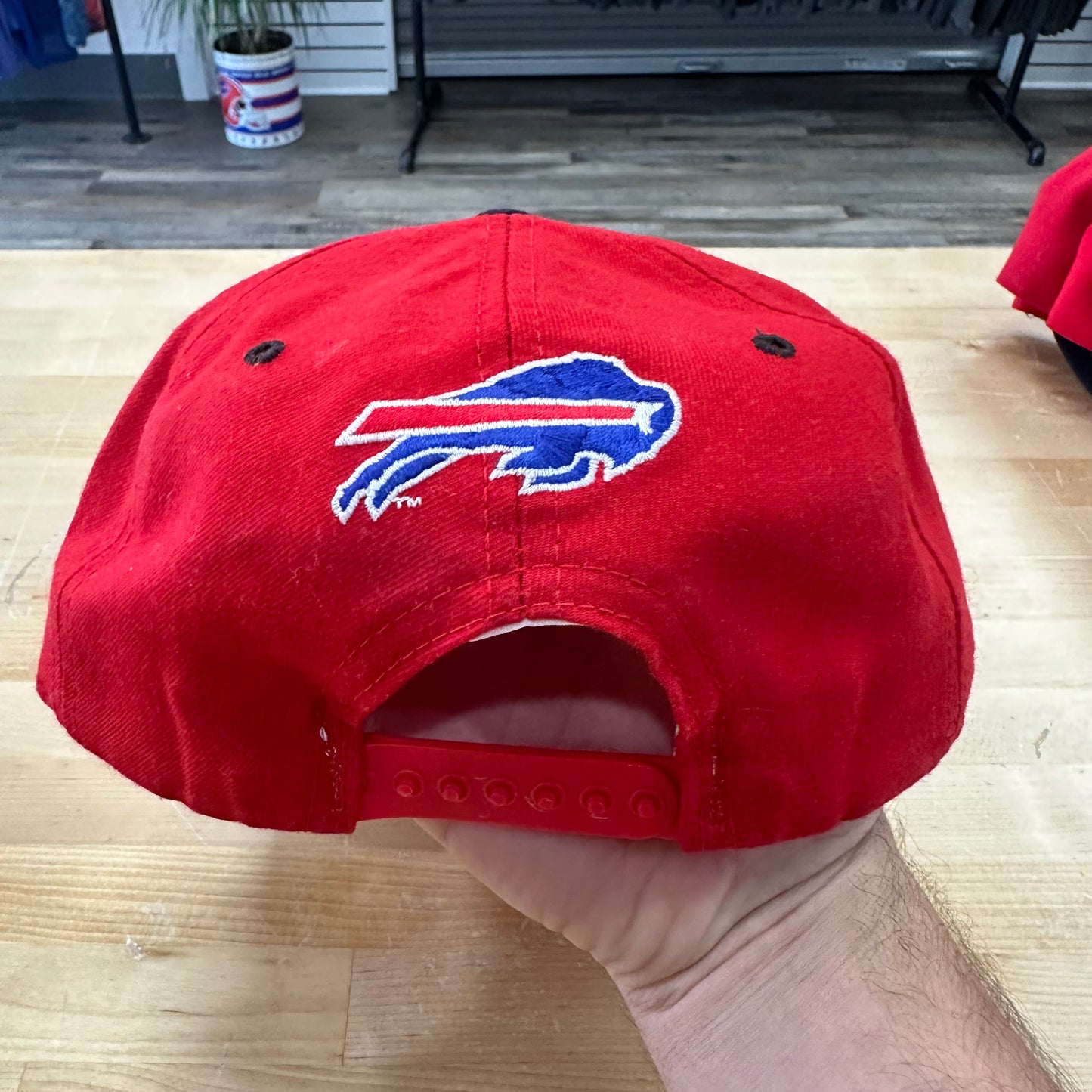 Vintage Buffalo Bills 4 Time AFC Champs Hat