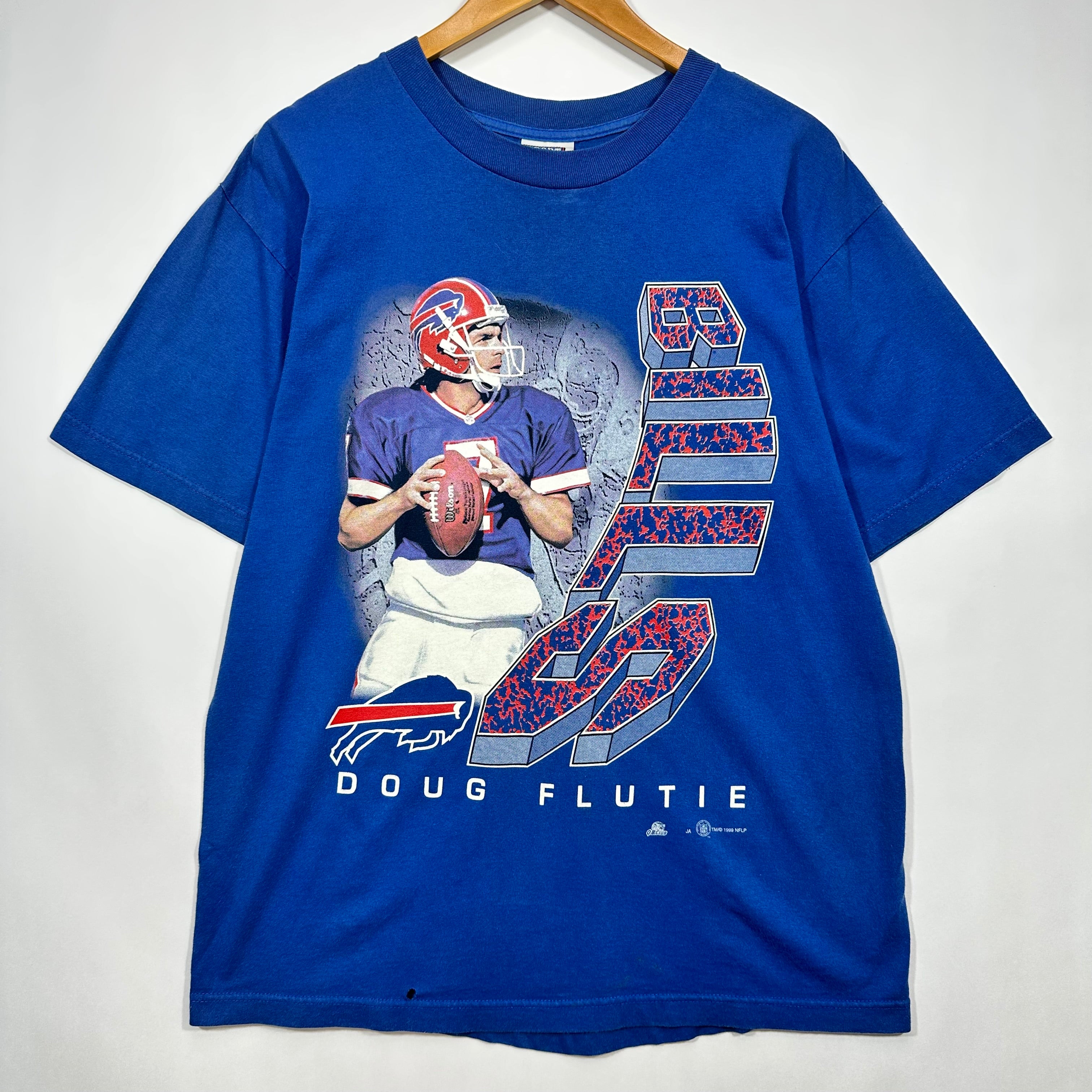Vintage Buffalo Bills Doug Flutie Shirt Large