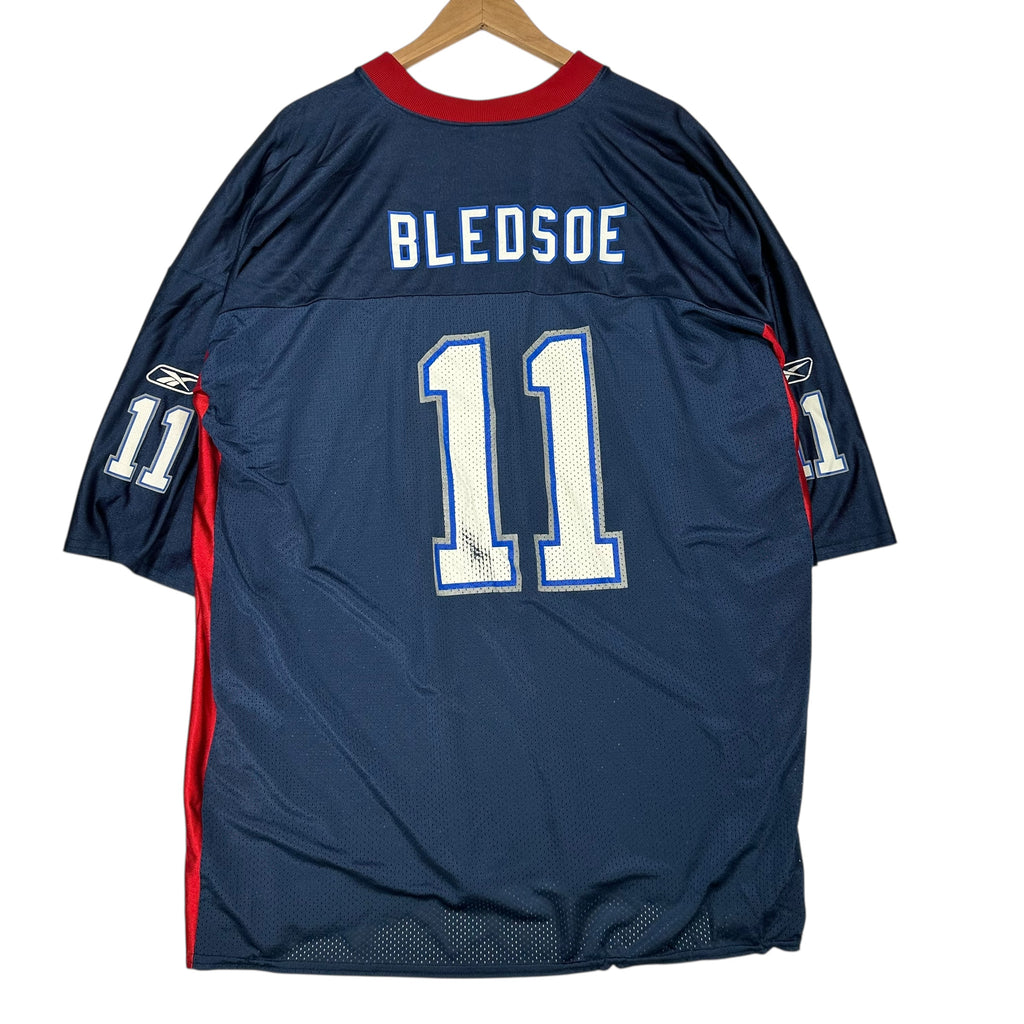 Vintage Buffalo Bills Drew Bledsoe Jersey Shirt XXXL