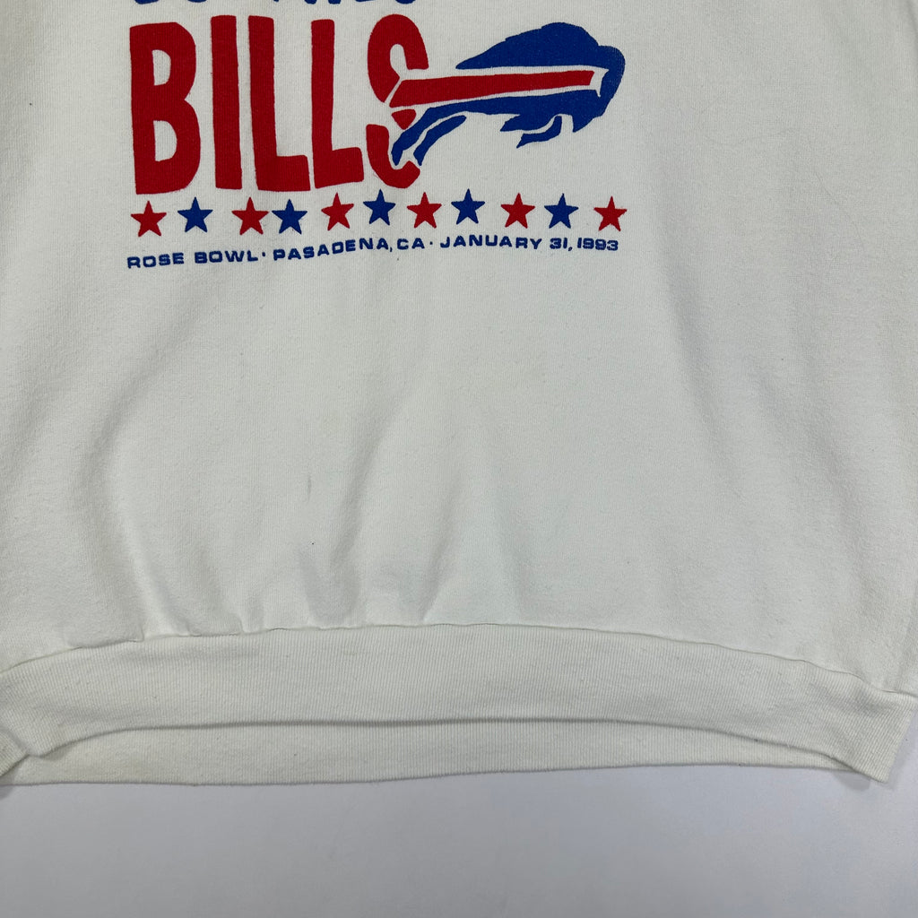 Vintage Buffalo Bills 1992 AFC Champs Crewneck Sweatshirt XL