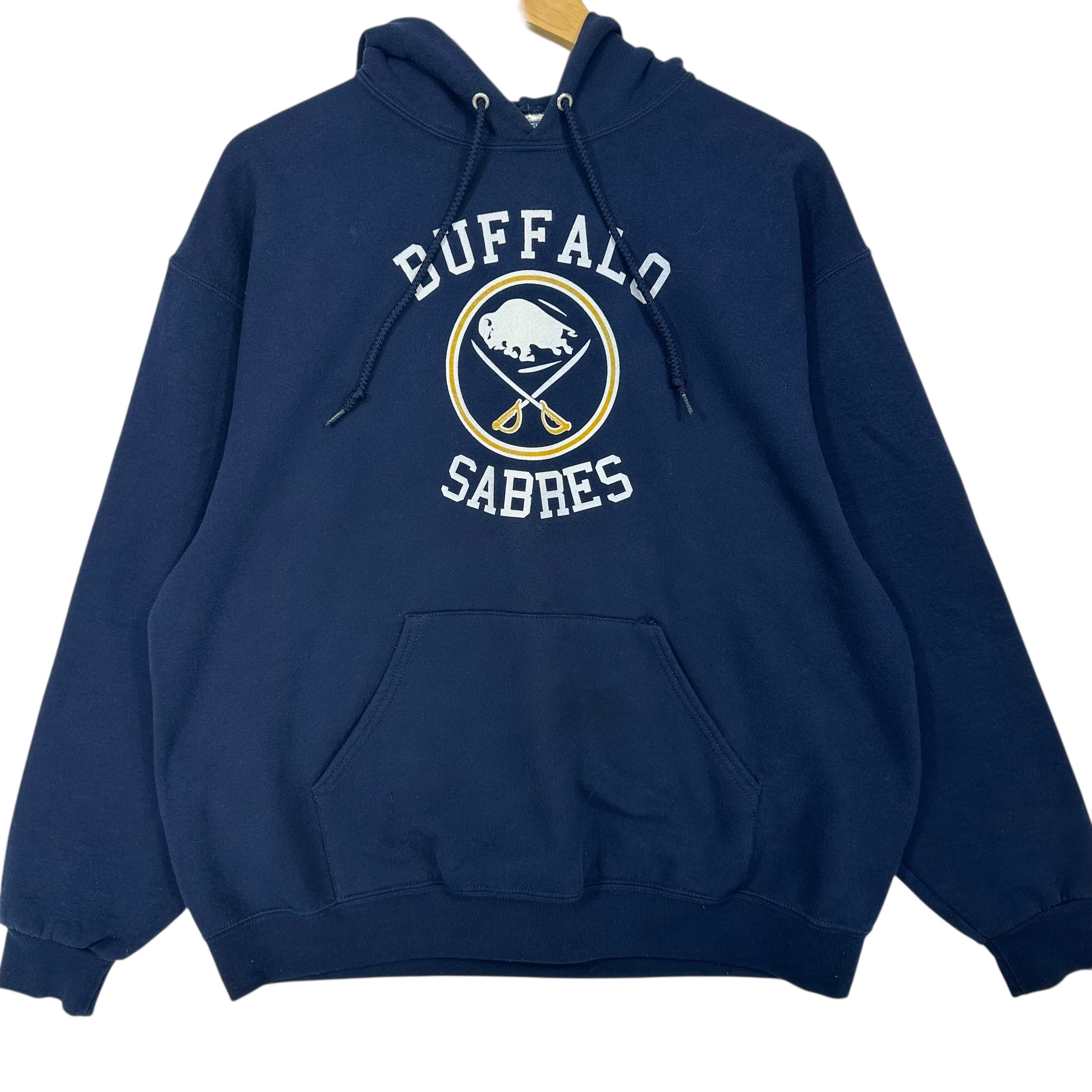 Vintage Buffalo Sabres Hoodie Sweatshirt XL