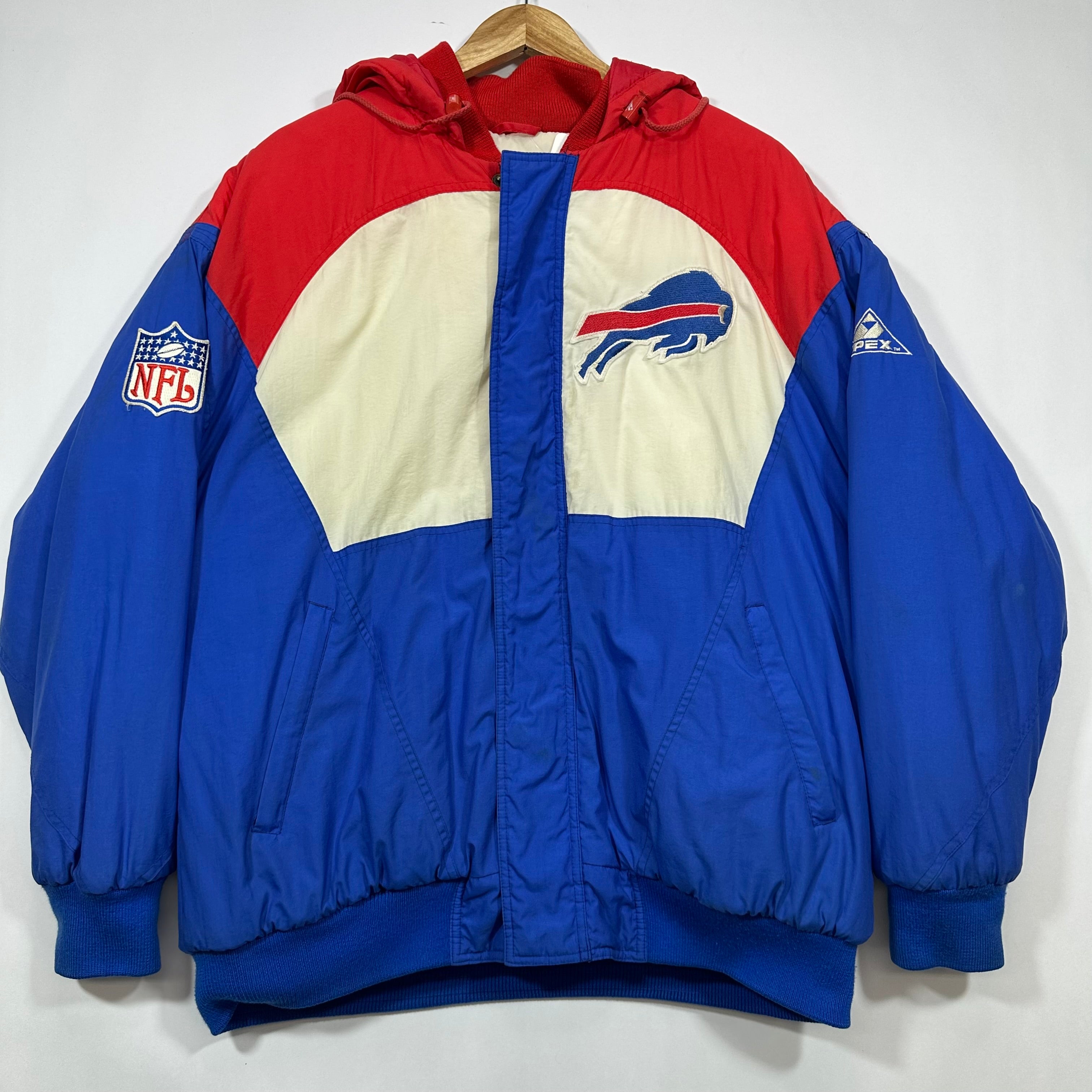 Vintage Buffalo Bills Apex Puffer Jacket Large