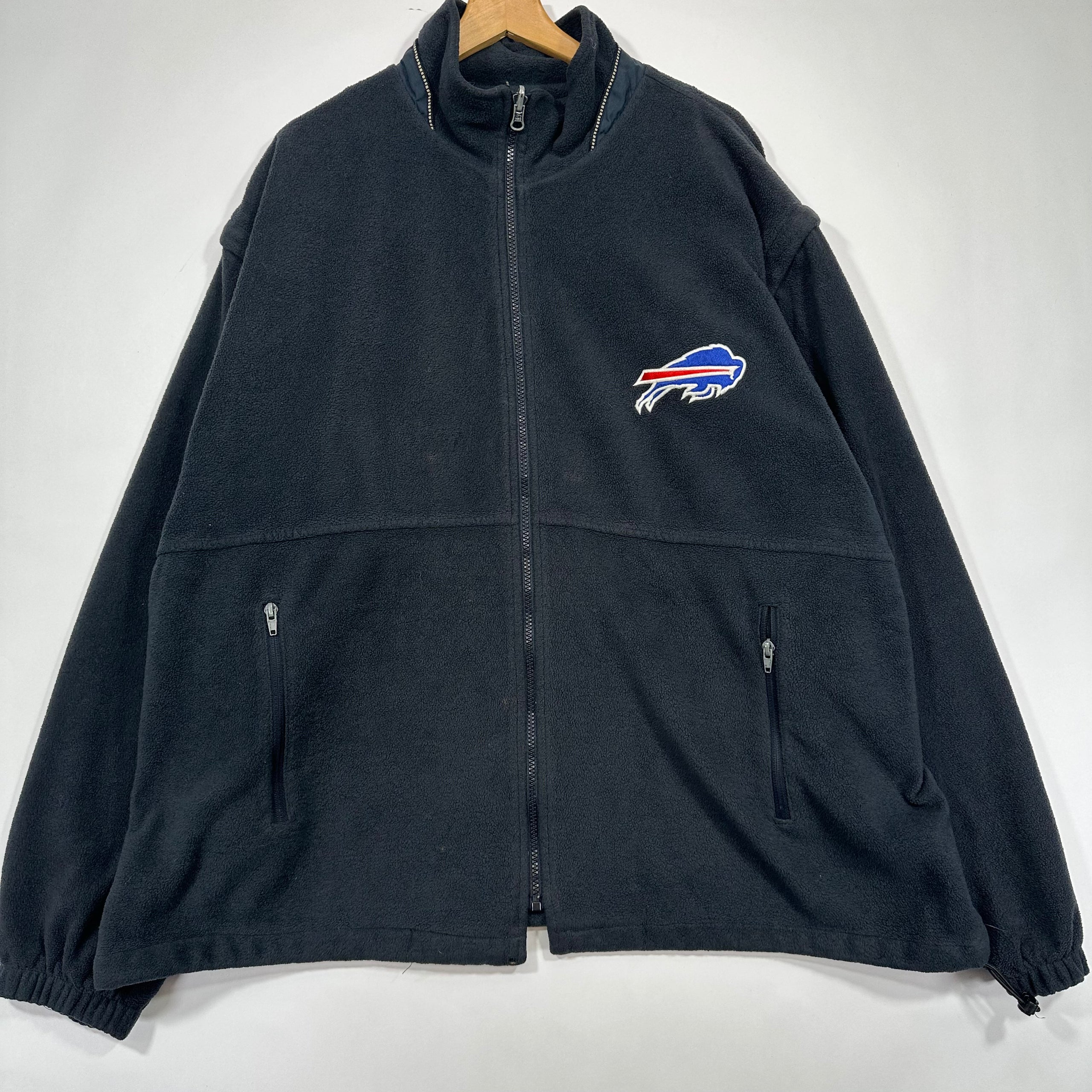 Vintage Buffalo Bills Fleece Vest Sweatshirt XXL