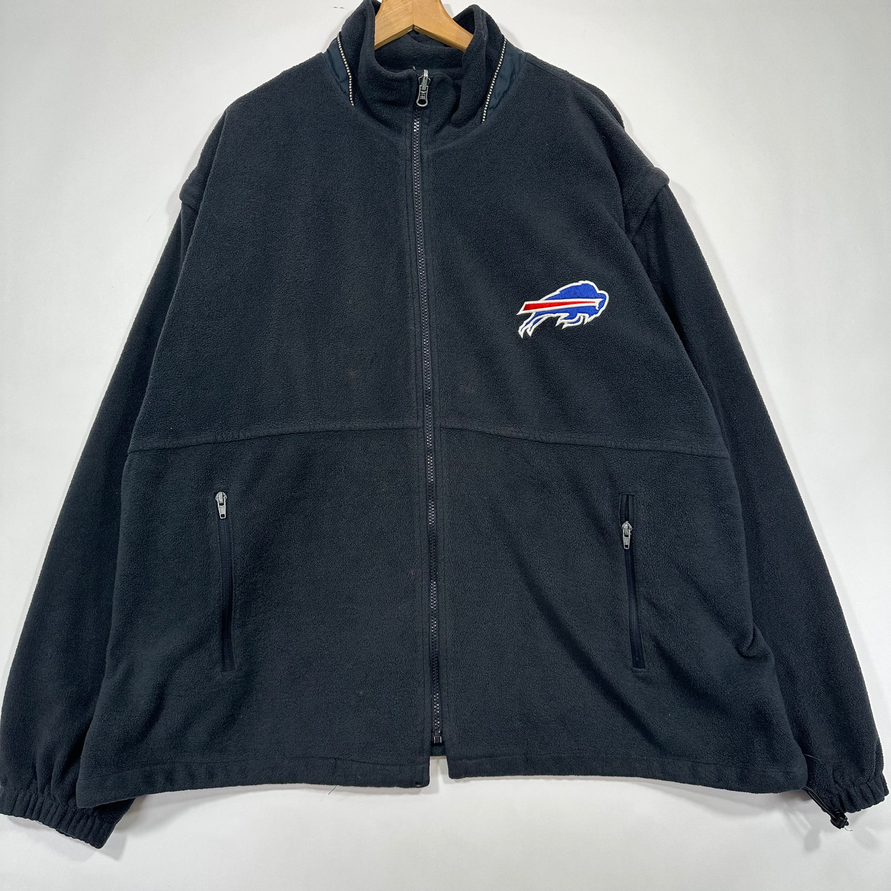 Vintage Buffalo Bills Fleece Vest Sweatshirt XXL