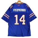 Vintage Buffalo Bills Ryan Fitzpatrick Stitched Jersey XXL