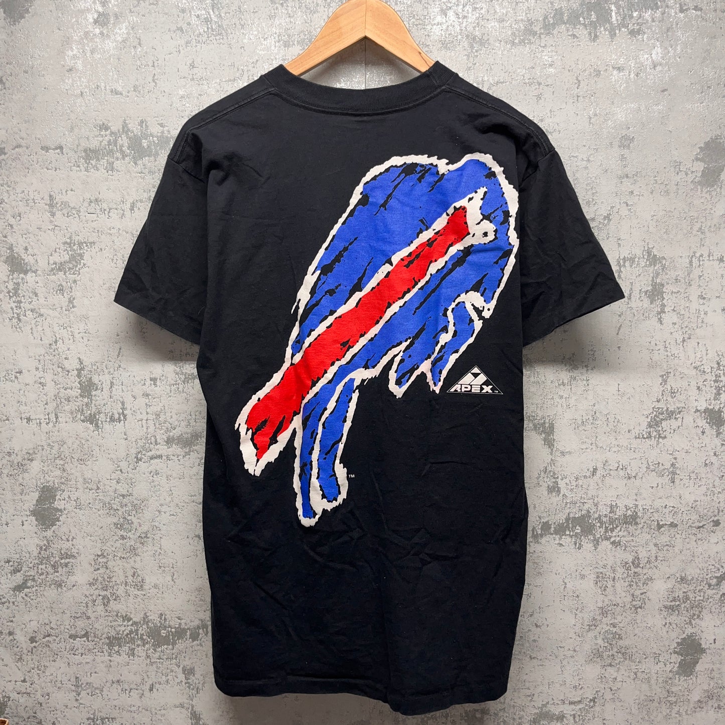 Vintage Buffalo Bills Apex Double Sided Shirt Large