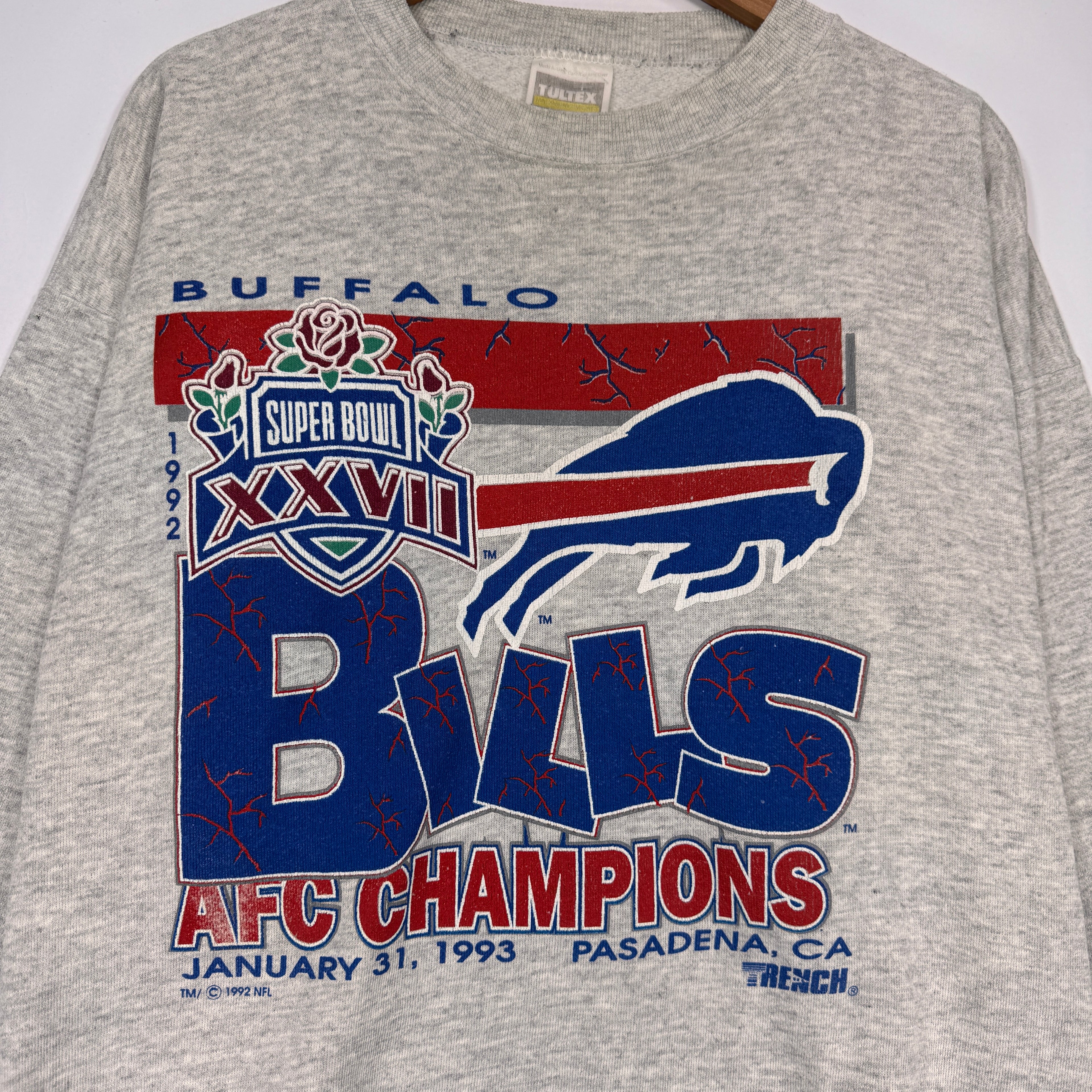 Vintage Buffalo Bills 1993 Super Bowl Crewneck Sweatshirt XL