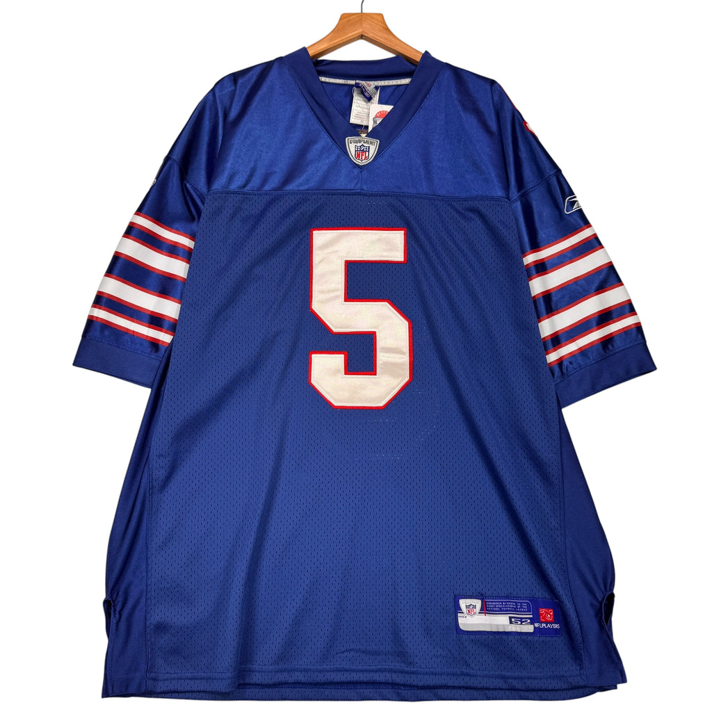 Vintage Buffalo Bills Deadstock Signed Edwards Jersey XXL