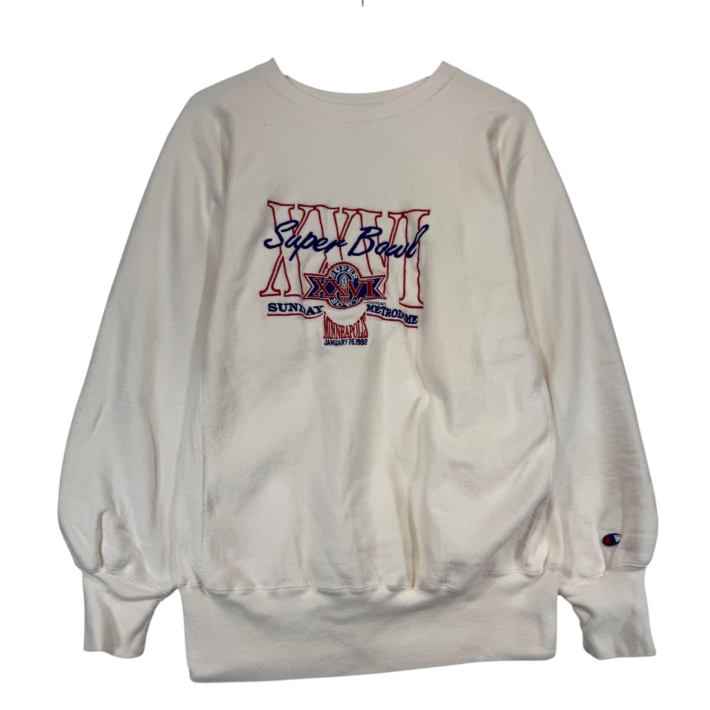 Vintage Buffalo Bills 1992 Super Bowl Crewneck Sweatshirt Large