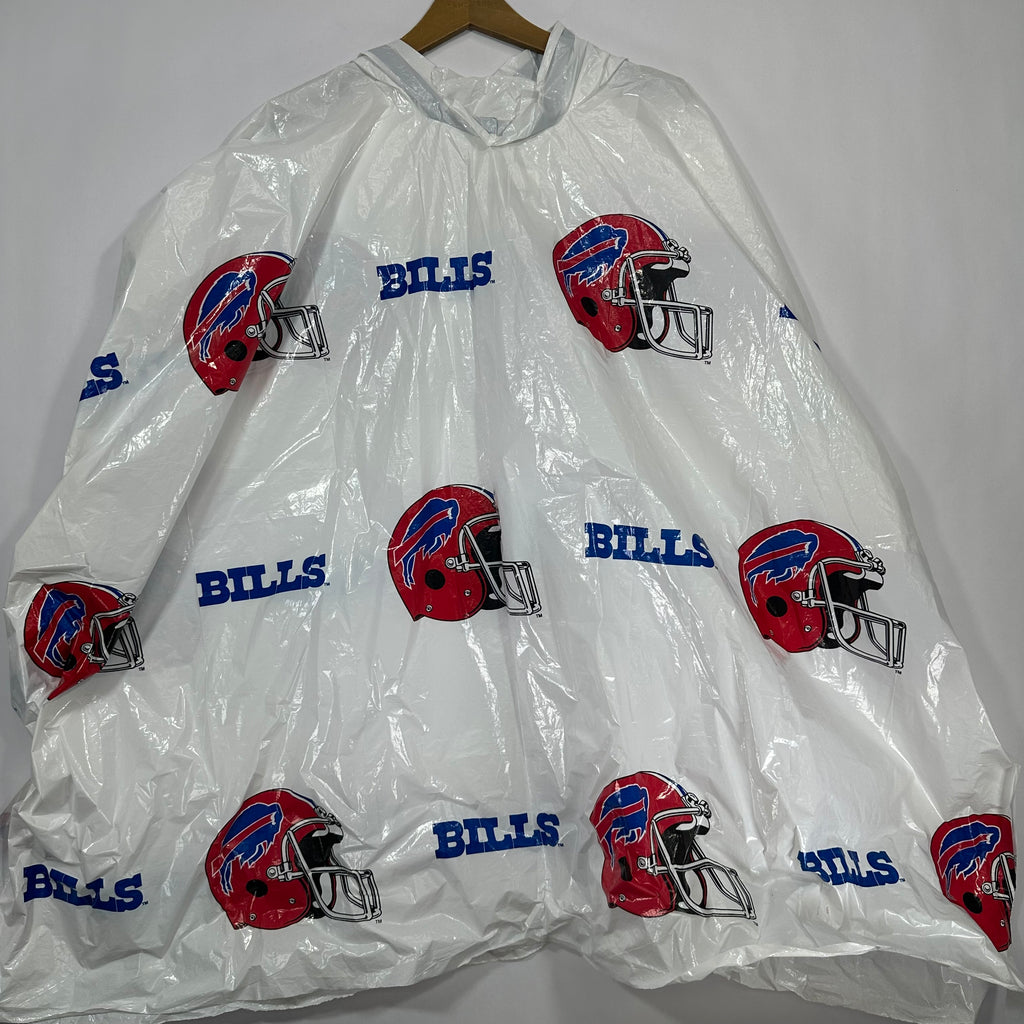 Vintage Buffalo Bills Rain Poncho Jacket Large