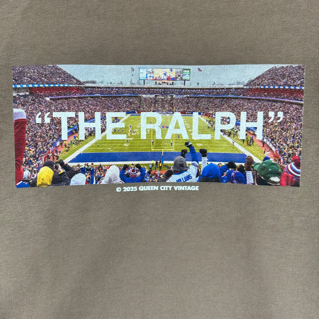QCV Exclusive The Ralph Box Logo Buffalo Bills Hoodie Sweatshirt
