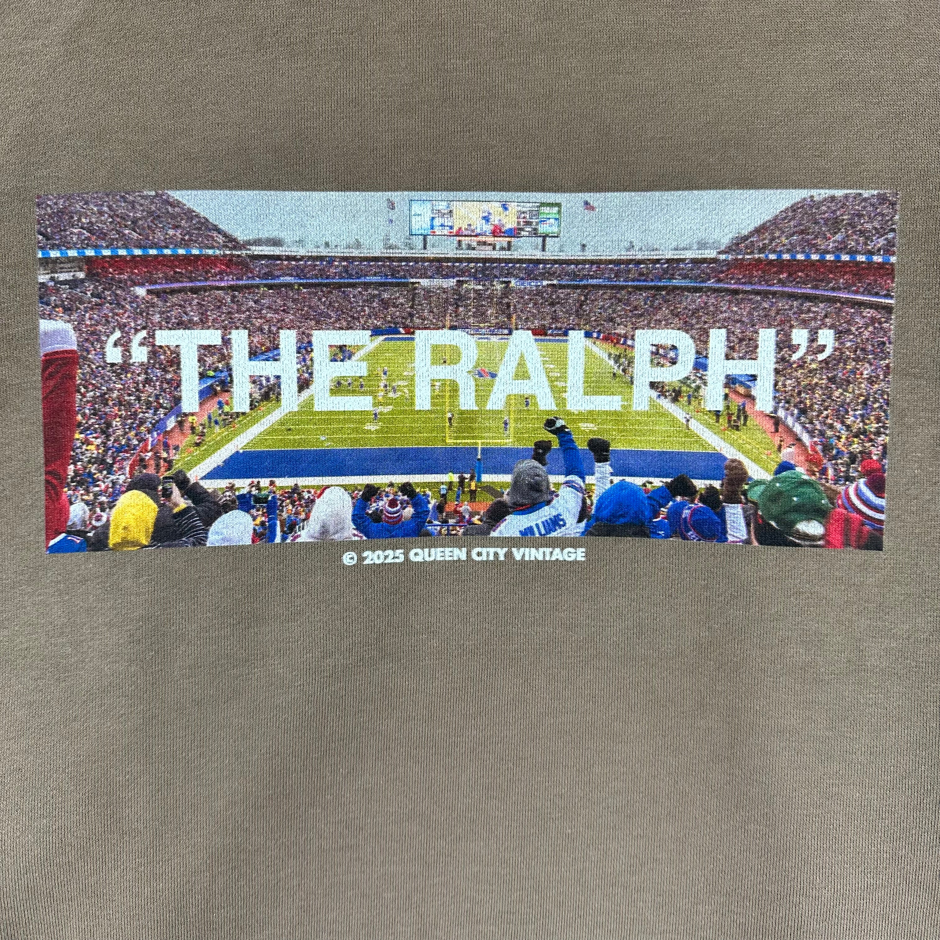 QCV Exclusive The Ralph Box Logo Buffalo Bills Hoodie Sweatshirt