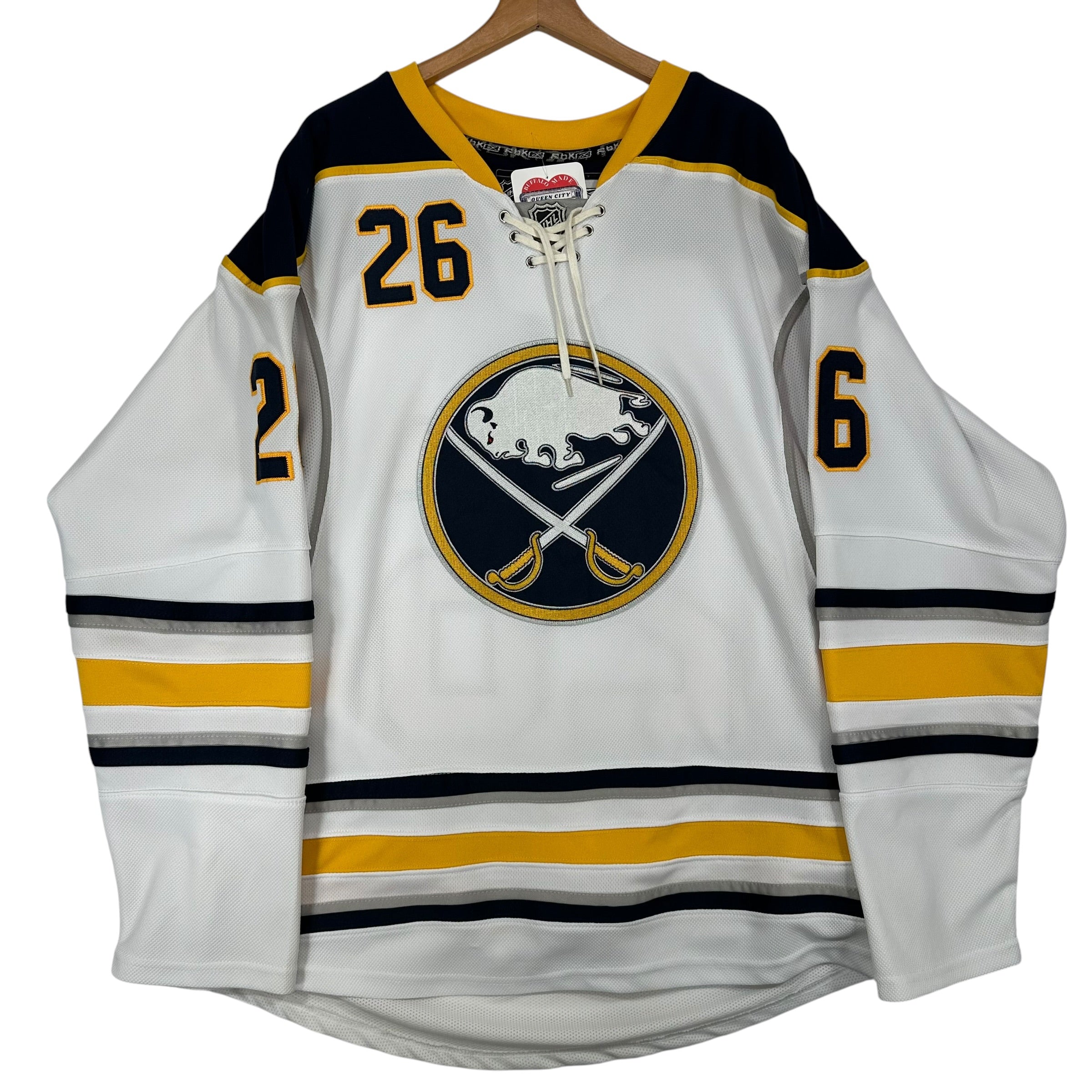 Vintage Buffalo Sabres Signed Vanek Jersey SIZE 52 XL