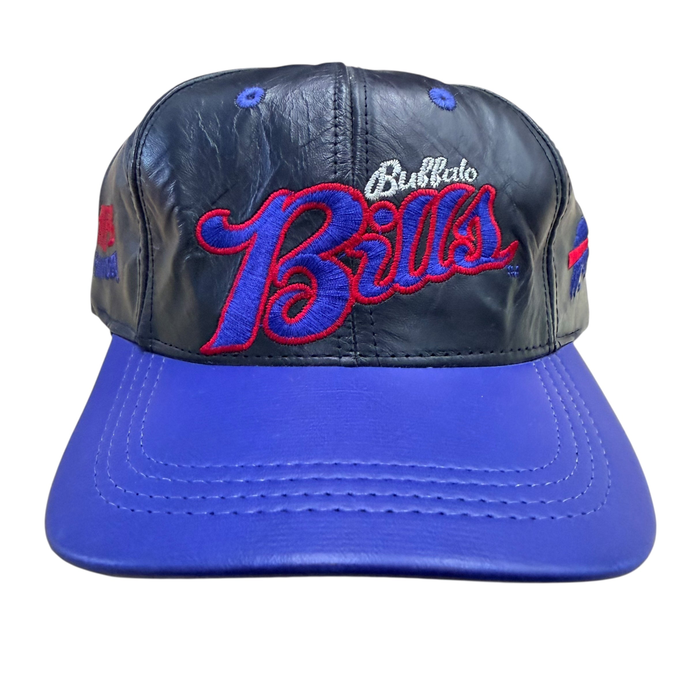 Vintage Buffalo Bills Leather Hat