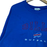 Vintage Buffalo Bills Embroidered Crewneck Sweatshirt Large