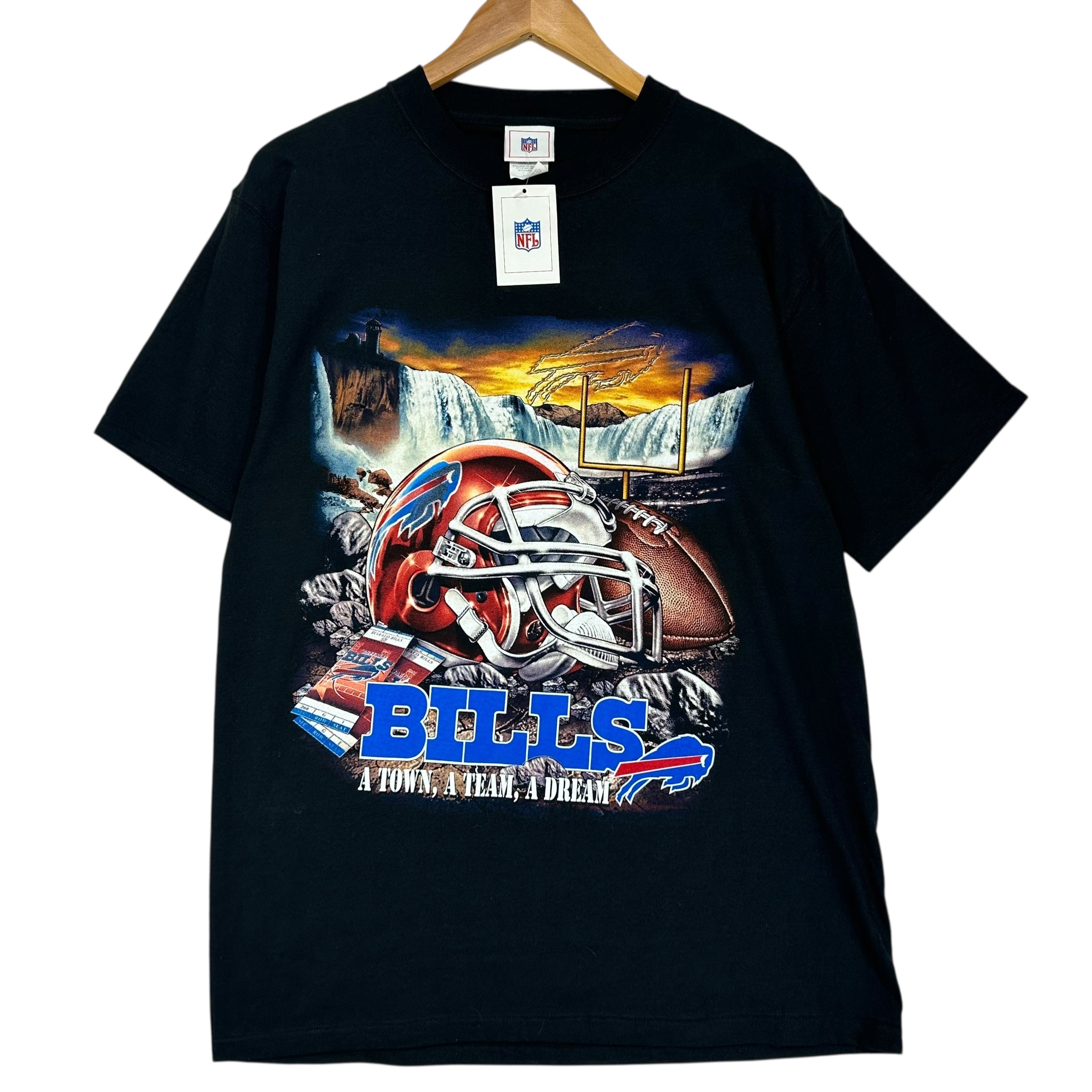 Vintage Buffalo Bills Red Helmet Shirt XL