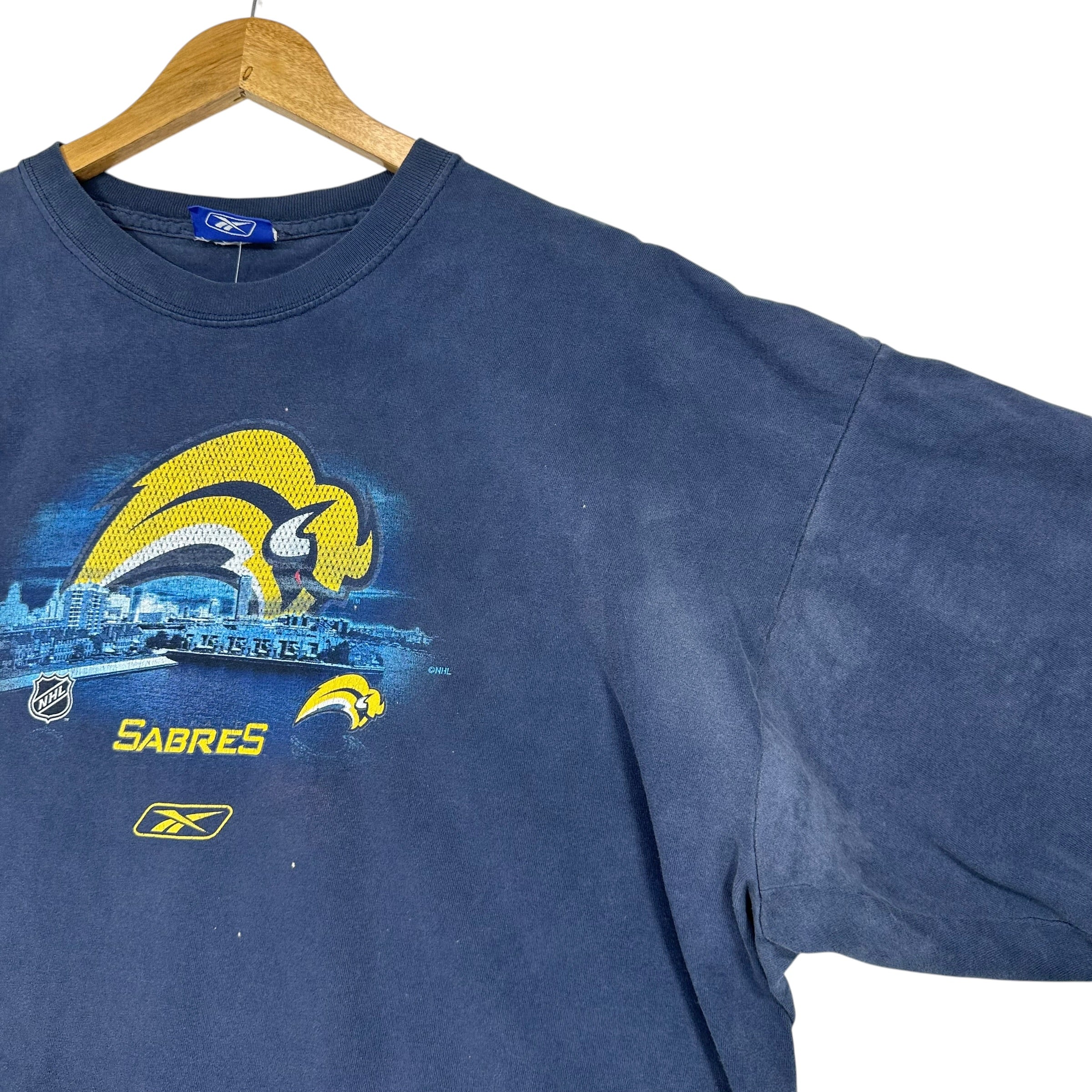Vintage Buffalo Sabres City Skyline Shirt XL