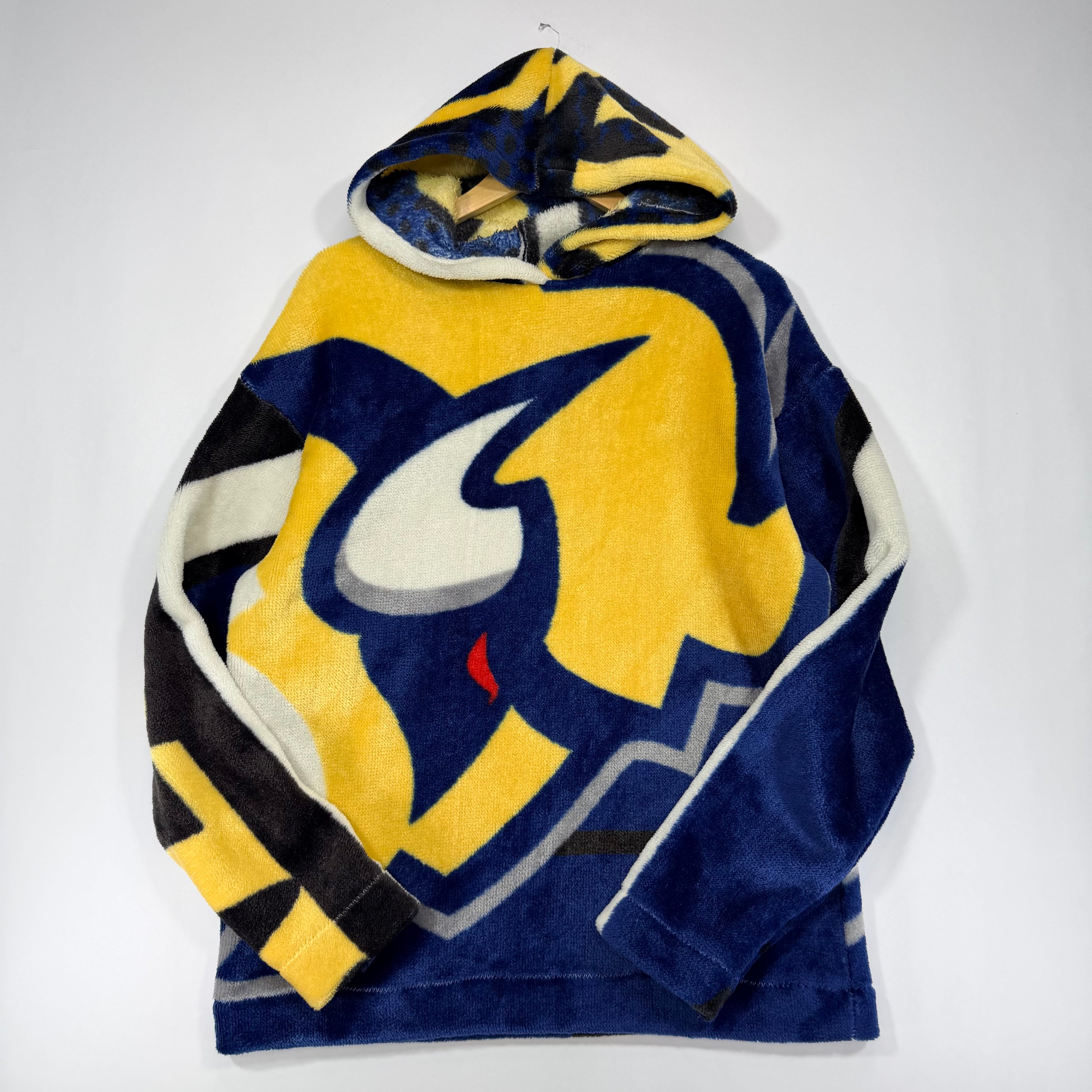 Vintage Buffalo Sabres Reworked Blanket Hoodie Sweatshirt Large