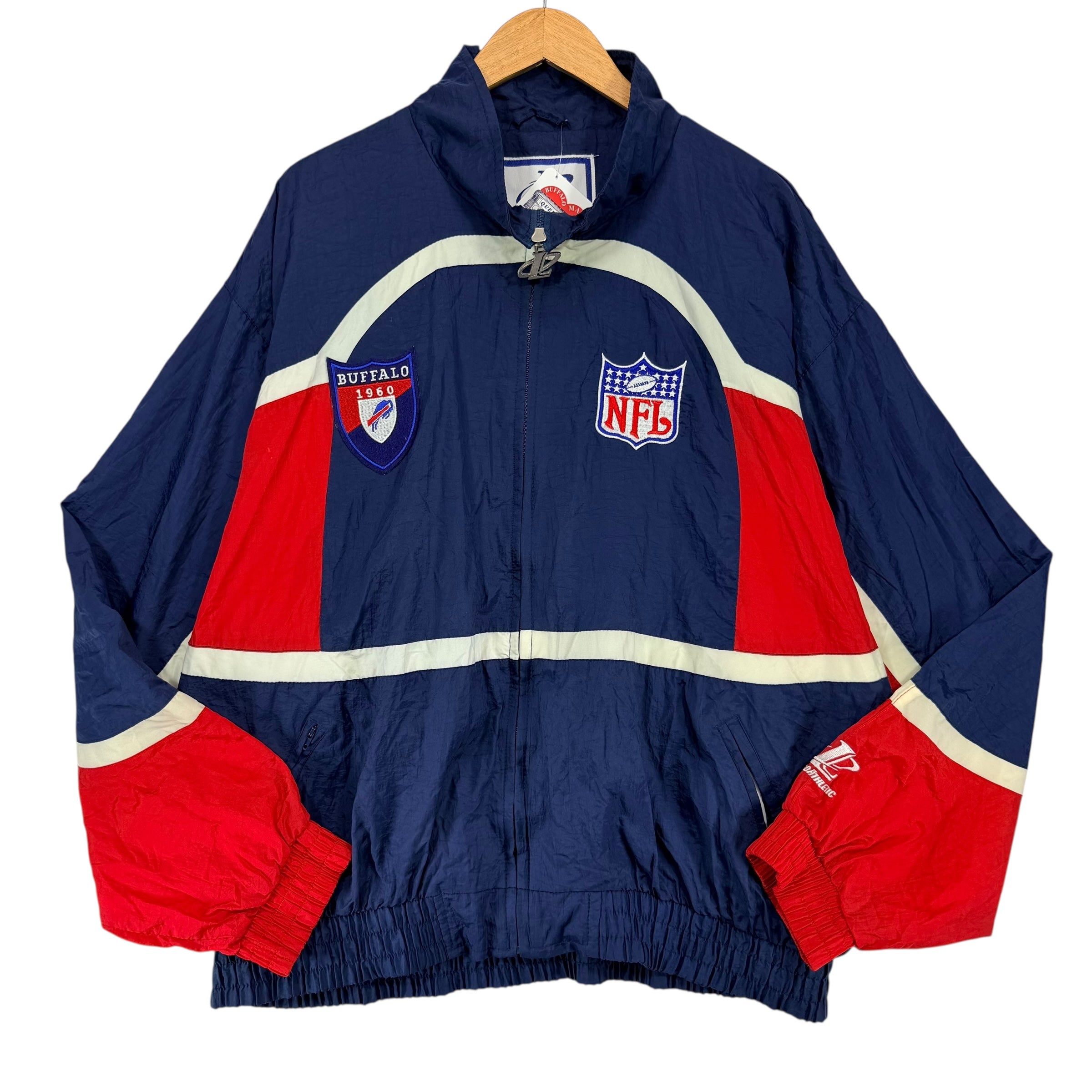 Vintage Buffalo Bills Windbreaker Jacket XL