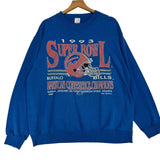 Vintage Buffalo Bills Crewneck Sweatshirt Large