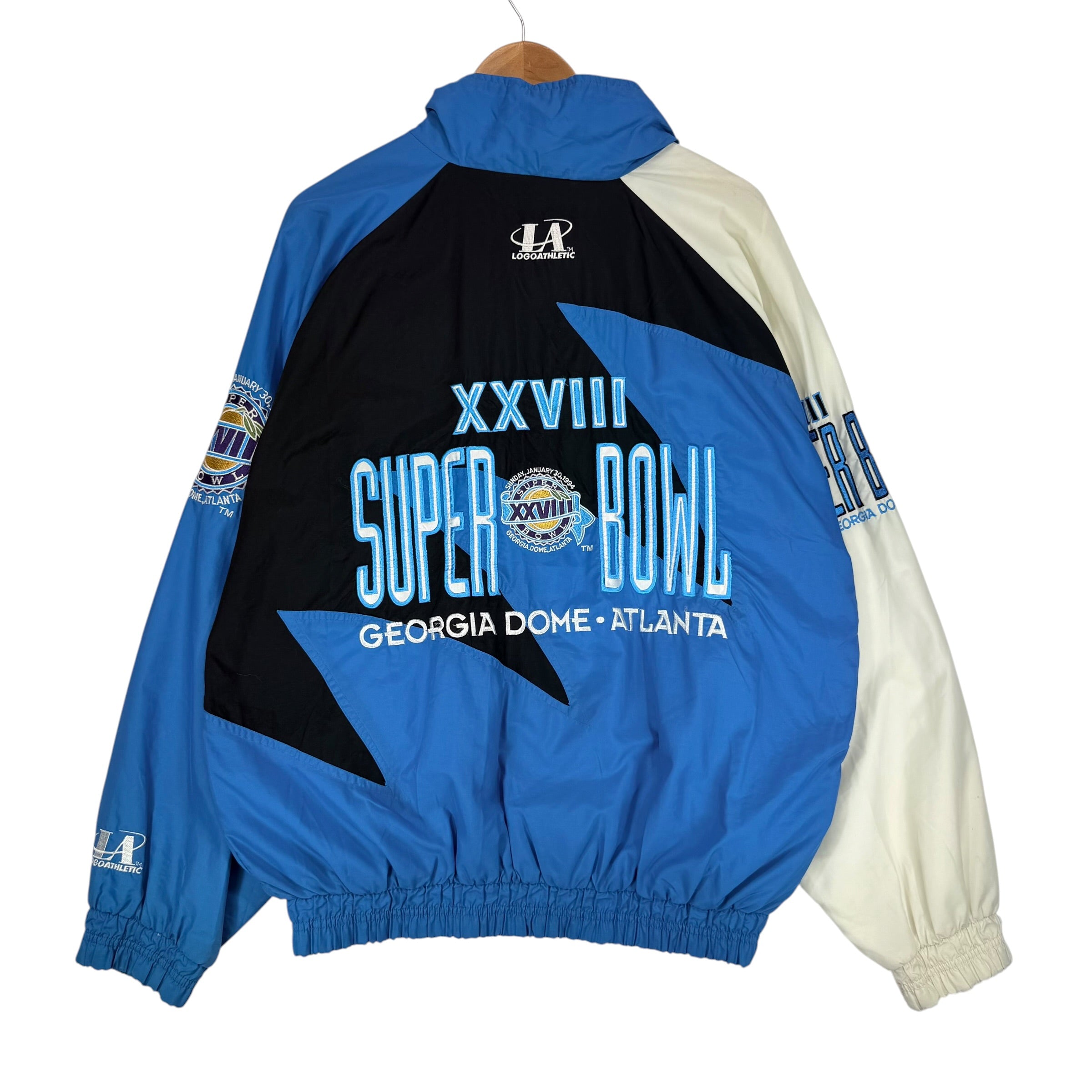 Vintage Buffalo Bills 1994 Super Bowl Shark Tooth Jacket Large