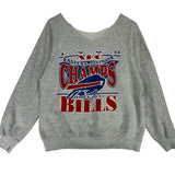 Vintage Buffalo Bills Crewneck Sweatshirt Large