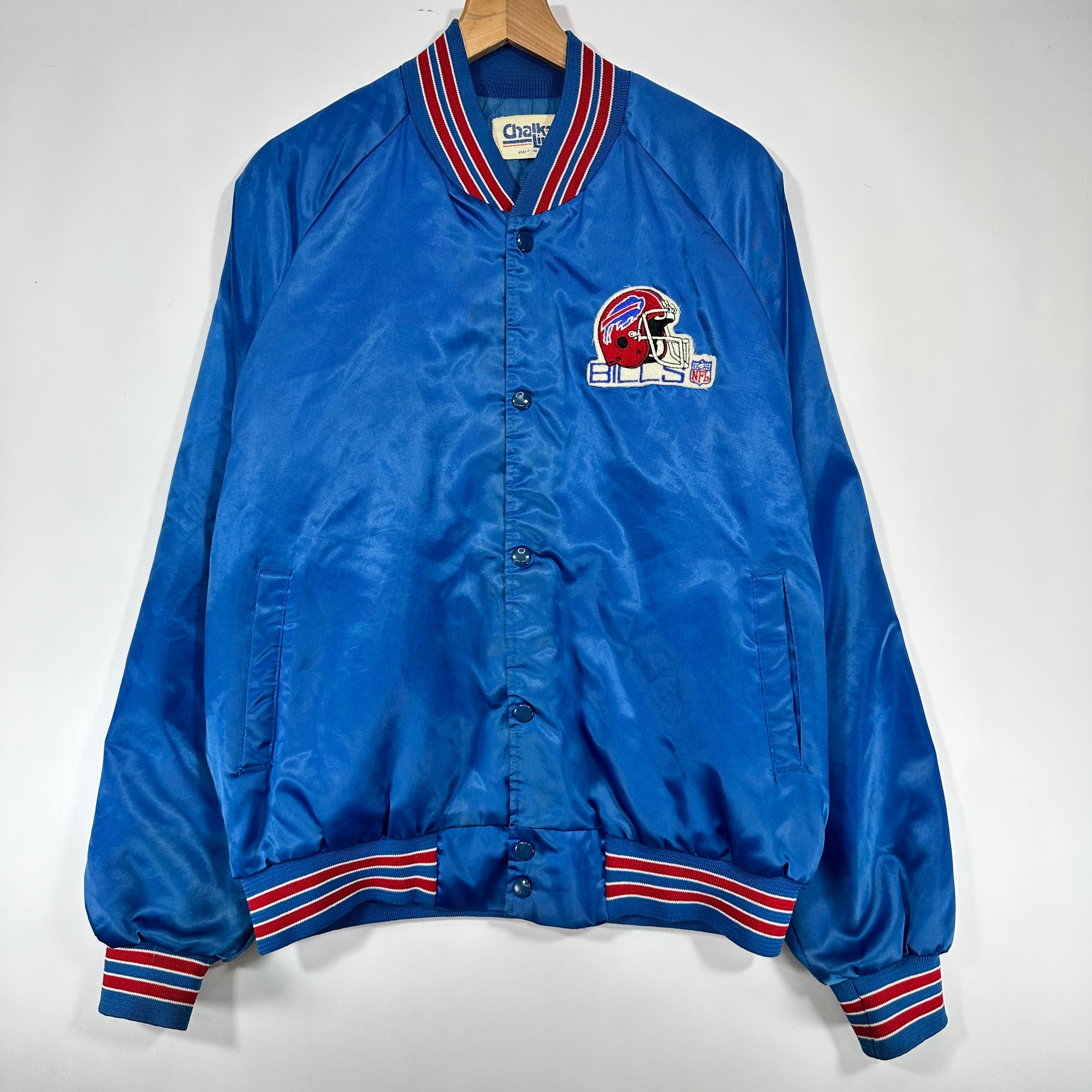 Vintage Buffalo Bills Satin Jacket Large