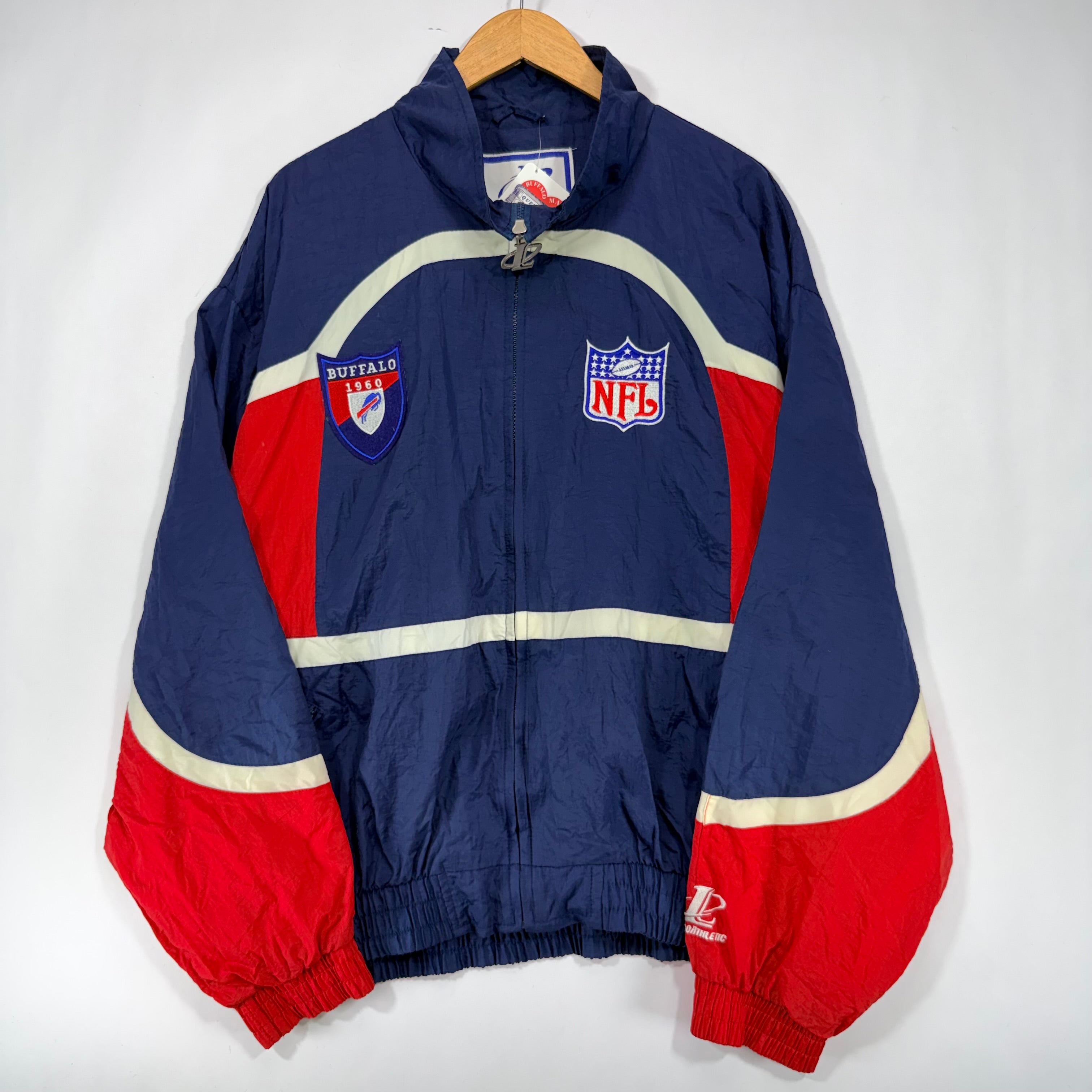Vintage Buffalo Bills Windbreaker Jacket XL