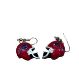 Vintage Buffalo Bills Helmet Dangler Earrings