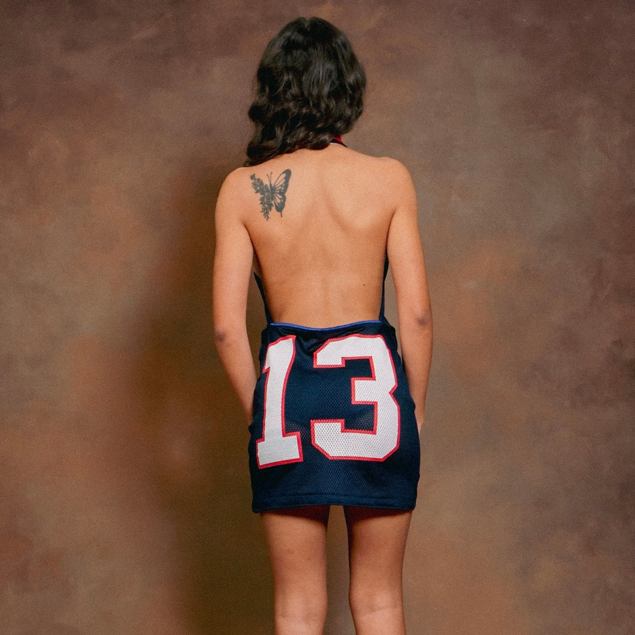 Vintage Buffalo Bills Upcycled Custom Jersey Dress Small