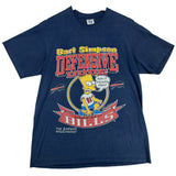 Vintage Buffalo Bills Bart Simpson Shirt Large
