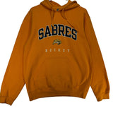 Vintage Buffalo Sabres Embroidered Hoodie Sweatshirt Small