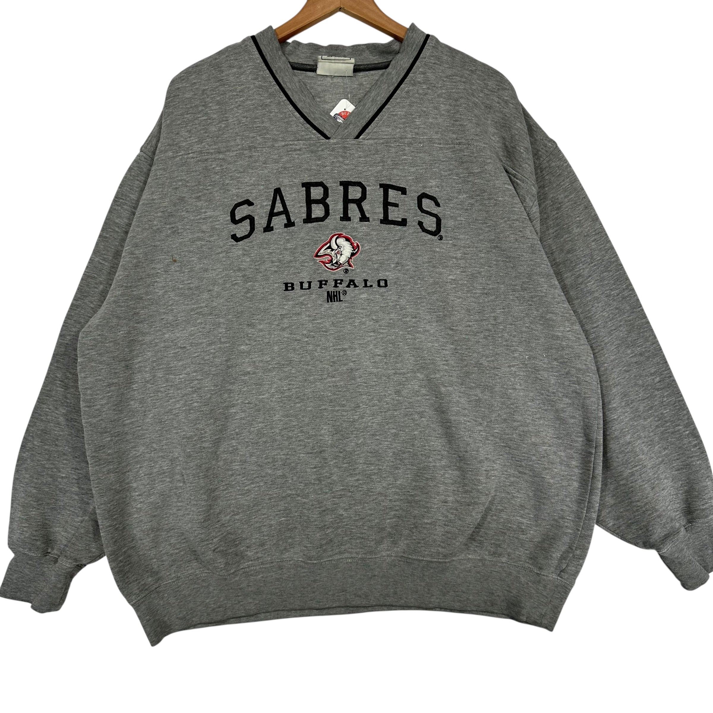Vintage Buffalo Sabres Embroidered Crewneck Sweatshirt XL