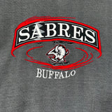 Vintage Buffalo Sabres Embroidered Thrashed Crewneck Sweatshirt XL
