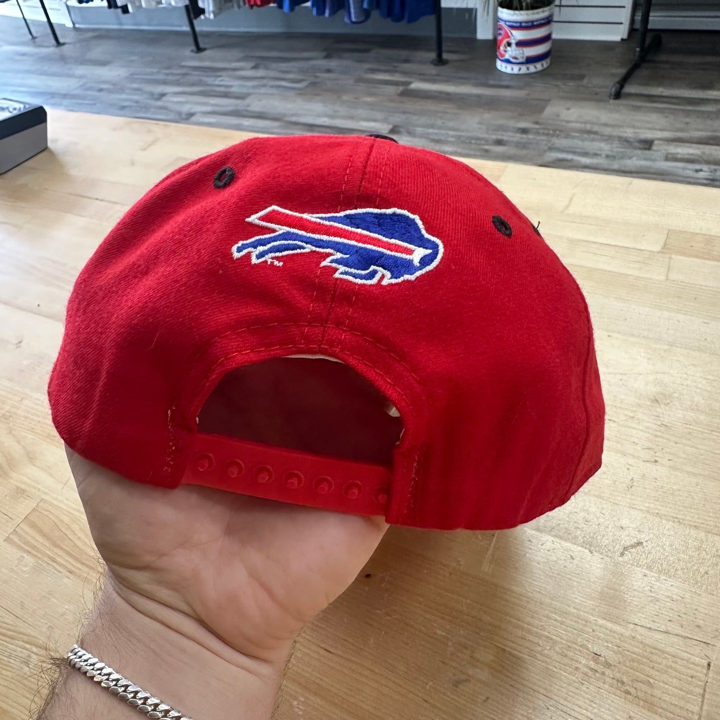 Vintage Buffalo Bills Four Time AFC Champs Hat