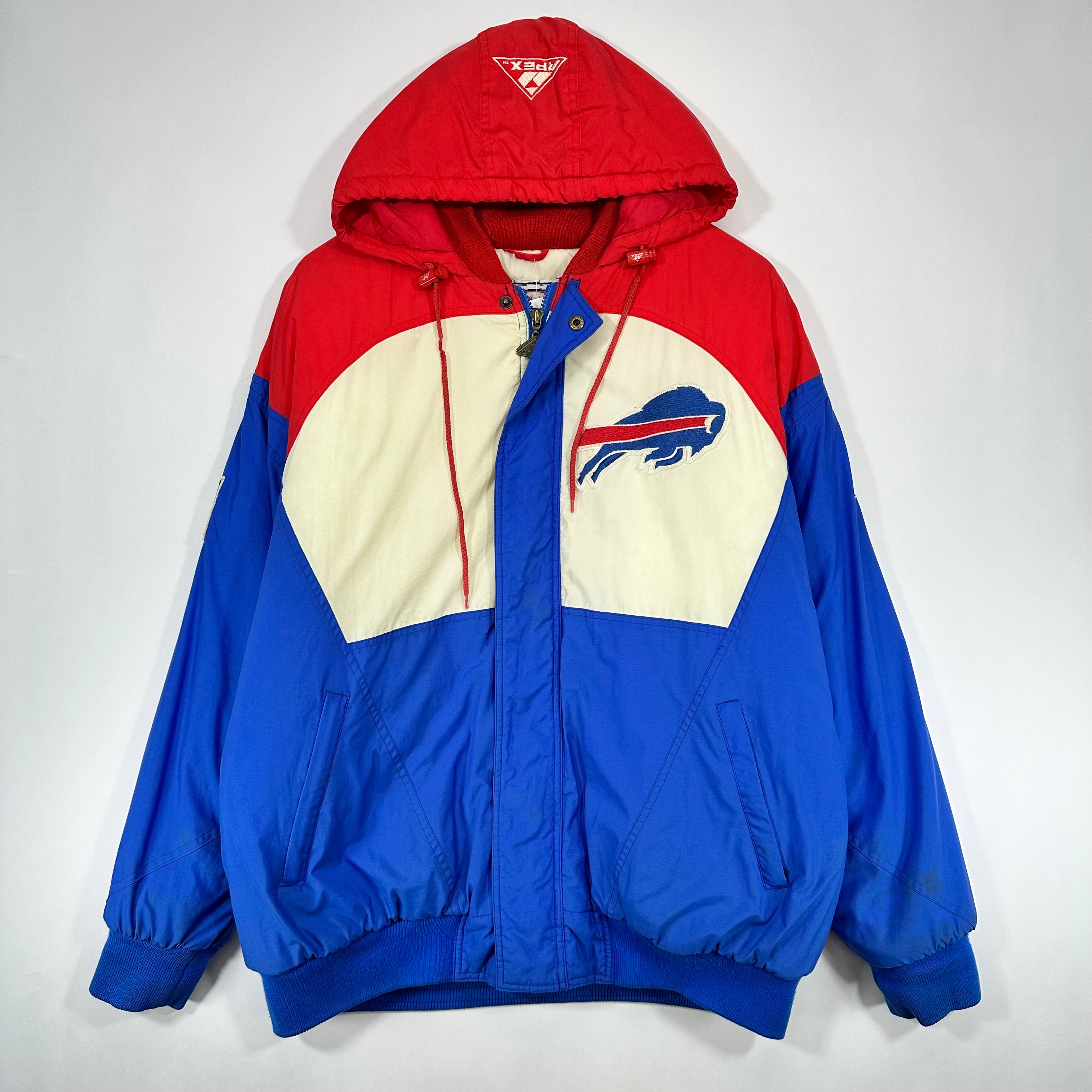 Vintage Buffalo Bills Apex Puffer Jacket Large
